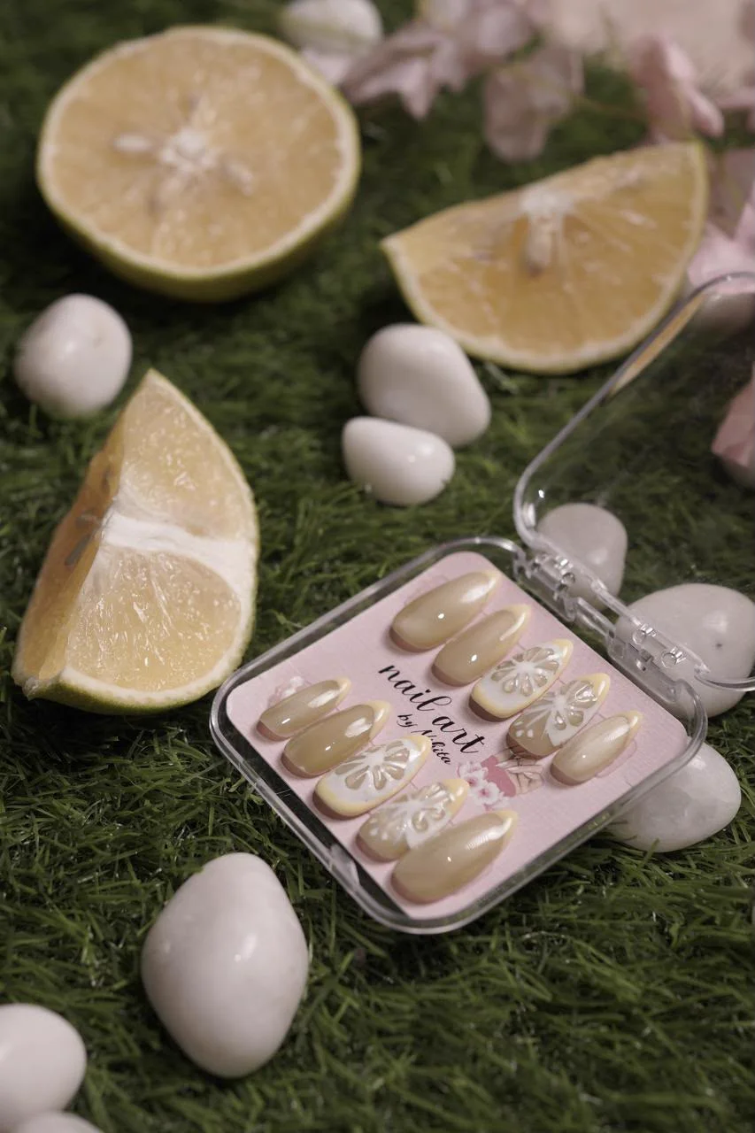 Intricate nail art design